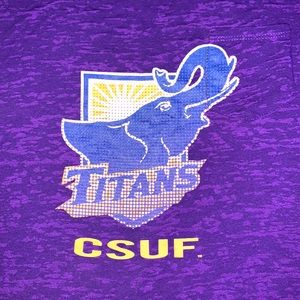 Cal State Fullerton Purple Tank Top